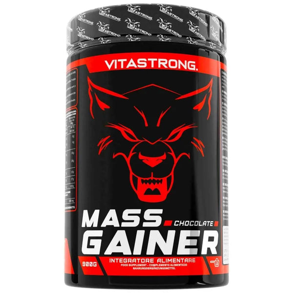 Mass Gainer Vitastrag, 30% High Caloric Protein Powder, Maltodextrins, Cluster Dextrin, 3G Creatine Monohydrated Powder, Gainer Muscle Mass Men & Women High Quality, Weight Gainer