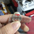 Custom Engraved 17mm Round Top Ring Engraved Signet Ring Personalize Engraving Letters Logo Rings Fashion Men Copper Jewelry