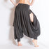 5XL Casual Women Bottoms Harem Pants Sports Baggy Hippie Sexy Hollow Out Streetwear Loose Beach Trousers Ropa Mujer Talla Grande