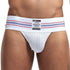 JOCKMAIL sexy men underwear jockstrap homme mens jockstrap underwear man thong jockstrap gay jock strap cotton Breathable white