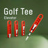 Golf Tee Elevator 3D Printed Golf Tee Height Gauge Portable Tee Height Setter Precise Placement at 20-70mm Gift for Golfers