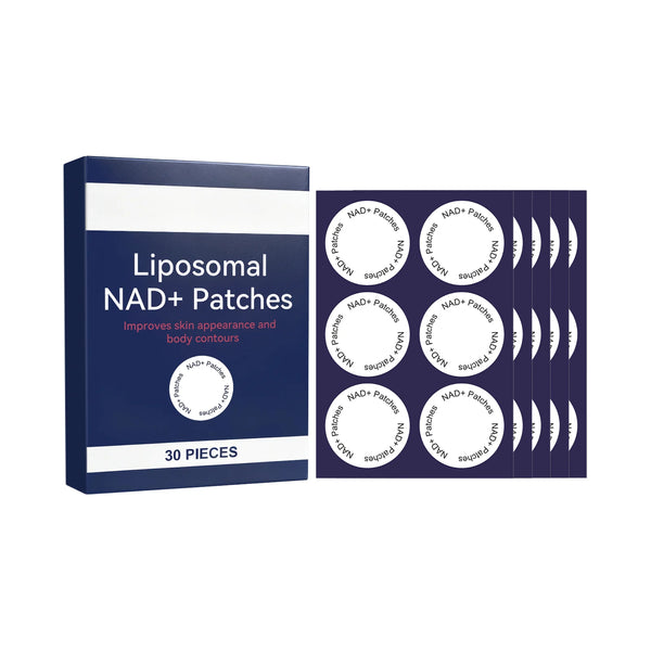 Liposomal Nad Patches Transdermal Absorption Enhance Cellular Energy Regulate Metabolism Weight Management Healthy Aging Patches