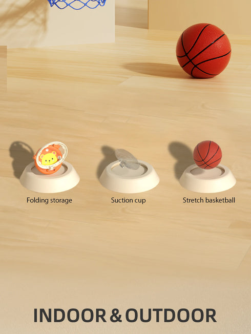 Children's basketball stands, indoor shooting balls, assemblable and foldable hanging toys
