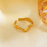 LATS Stainless Steel Gold Color Rings for Women Men 2024 Colorfast Popular Party Personalized Exaggerated Charms Jewelry Gifts