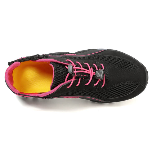 FANCYLEE Women's Hiking Shoes Breathable Mesh Trekking Sneakers Outdoor Lightweight Anti-Slip Mountain Climbing Shoes EU 36-42