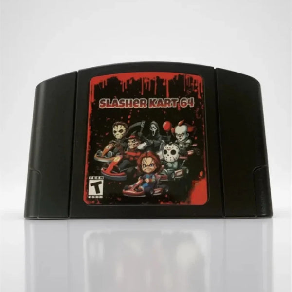 N64 Game Cassette, US Version, Slasher Kart 64, 64-bit English Game Cassette, Collection Hobbies, Toy Gifts