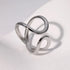 LATS Stainless Steel Gold Color Rings for Women Men 2024 Colorfast Popular Party Personalized Exaggerated Charms Jewelry Gifts