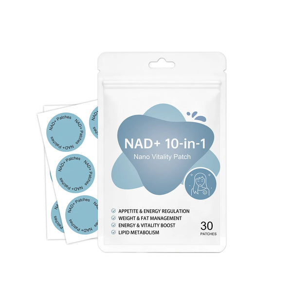 NAD Supplement Patches Enhance Cellular Energy Immune Support Rejuvenating Skin Lasting Slimming NAD+ Boosting Transdermal Patch