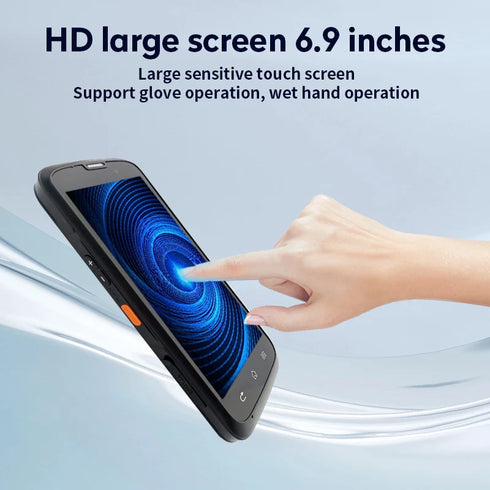 Android 12 Handheld PDAS 1D 2D Qr Barcode Scanner Inventory Mobile Data Terminal