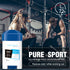 72-Hour Long-Lasting Deodorant Men,Aluminum-Free Fresh Scent,Pure Sport for Gym & Workout,Underarm Odor Body Remove,No Stains