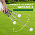 Golf Retractable Swing Trainer Golf Swing Retractable Stick Superior Golf Training Aid, Strength Training for Improved Shot Swin