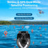 Modern GPS Fishing Bait Boat with 3 Bait Containers 12000mAh Wireless Bait Boat with Automatic Return Function Various styles