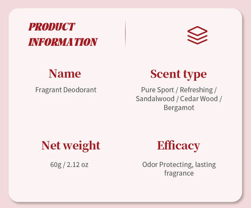 Old Spice Sandalwood Deodorant Men,Body Odor RemoveCream,Aluminum Free,High Endurance,Sweat Defense & Odor Protection,Portable