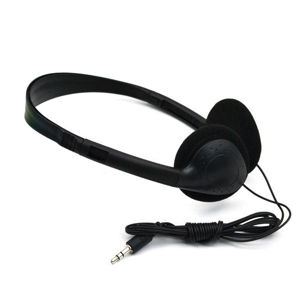 3.5mm Wired Computer Headphone No Microphone Gaming Headset Noise Canceling Sports MP3 Earphone Wired Stereo Headset Universal