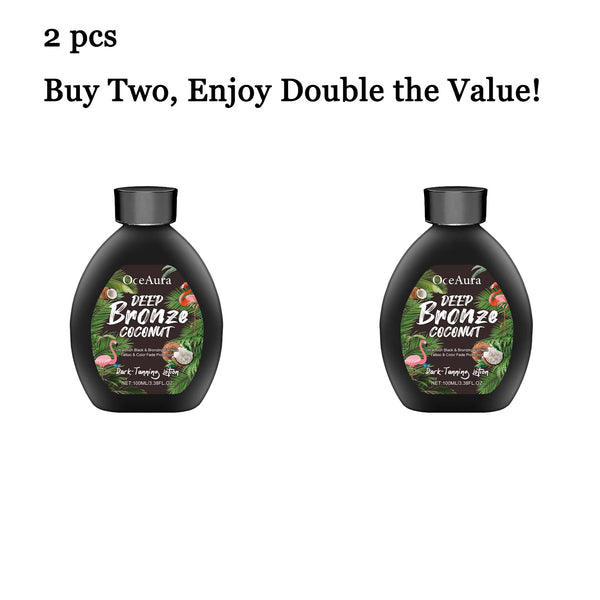 100ML Self Tanning Lotion Deep Moisturizing Non-greasy Improve Healthy Tone Bronzer Wheat Skin Sunless Tanning Cream for Summer
