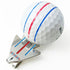 1pc Golf Putting Alignment Aiming Tool Ball Marker With Magnetic Hat Clip Aircraft pattern,Golf Training Accessories,For Golfer