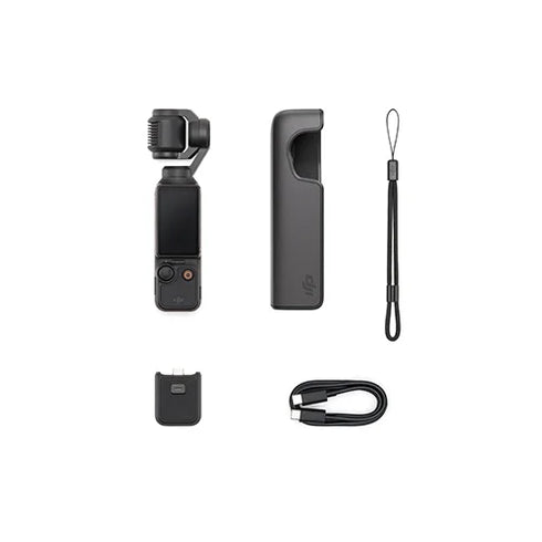 DJI Osmo Pocket 3 Camera 1'' CMOS 4K/120fps Video, 3-Axis Stabilization, 2" Rotatable Touchscreen, Small Video Camera