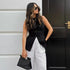 MUJER 2025 White Sleeveless Vest Women Button Summer Vests for Women Jacket Pink Vest Top Women Streetwear Women's Tailored Vest