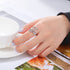 Custom Double First Name Finger Ring For Women Men Personalized Couple Family Gift Gold Color Stainless Steel Metal Jewelry