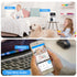 Lenovo Dual Lens HD IP Security Camera 8MP indoor WiFi Camera Auto Tracking Color Night CCTV Audio Video Surveillance Camera
