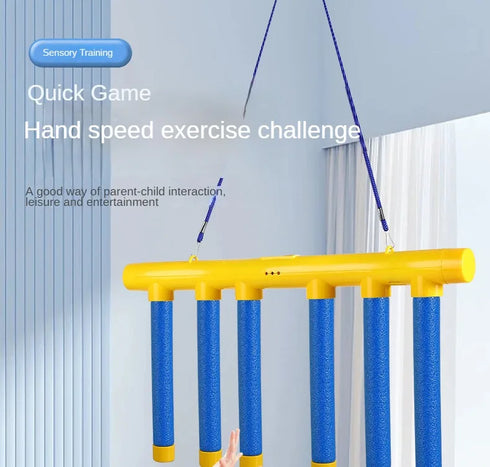 Fun Challenge Falling Sticks Game Set for Training Reaction Ability Educational Activity Parent-child Interaction Party Game Toy