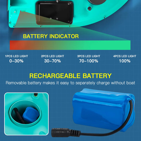 Modern GPS Fishing Bait Boat with 3 Bait Containers 12000mAh Wireless Bait Boat with Automatic Return Function Various styles