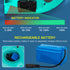Modern GPS Fishing Bait Boat with 3 Bait Containers 12000mAh Wireless Bait Boat with Automatic Return Function Various styles