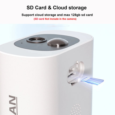 ANRAN 2K Solar Security Camera 3/5MP Outdoor Wireless 2.4G WIFI Camera Battery Cam Floodlight Color Night Vision Can't Add NVR