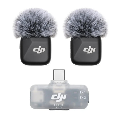 DJI Mic Mini Transmitter and Mobile Receiver Plug and play for mobile recording Original in Stock