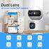 Lenovo Dual Lens HD IP Security Camera 8MP indoor WiFi Camera Auto Tracking Color Night CCTV Audio Video Surveillance Camera