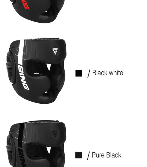 Boxing Helmet MMA Safety Free Fight Head Guard Protectors Adult Kid Training Headgear Muay Thai Kickboxing Full-covered Helmets