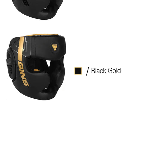 Boxing Helmet MMA Safety Free Fight Head Guard Protectors Adult Kid Training Headgear Muay Thai Kickboxing Full-covered Helmets