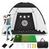 Golf Professional Practice Net Golf Hitting Cage Indoor Outdoor Exercise Practice Training Auxiliary Tool High Impact Hitting