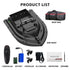 D16 Fishing Bait Boat with Single Bait Containers Automatic Bait Boat with Remote Control with 400-500M Remote Range 12000mAh
