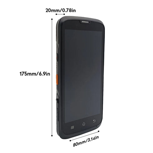 Android 12 Handheld PDAS 1D 2D Qr Barcode Scanner Inventory Mobile Data Terminal