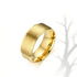 Custom Couple Rings Gift with Card Women Men PVD Plated Gold Name Rings Love Wedding Bands Personalized Name Ring Wedding Gifts