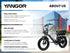YANGOR 250W Electric Bike, 28" Ultra-Light Frame, Long Range, city & Road Bicycle, Suitable for Both Men and Women E-bike CE EU
