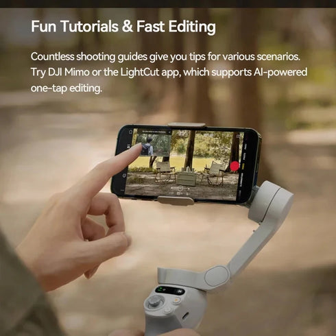 DJI OM s'osmo Mobile SE Handheld Gimbal Active trackin Magnetic Design Quick scroll DJI Brand New Original in Stock
