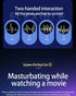Dual Handles Leten King Sex Machine Electric Thrusting Male Masturbator Orgasm Adult Toys 2 Soft Sleeve Voice Penis Stimulator