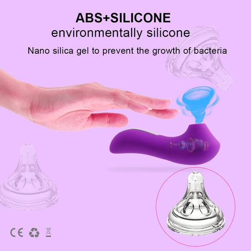 Powerful Sucking Vibrator for Women Sucker Clitoris Nipple Oral Vacuum Stimulator Vagina Female Masturbator Adults Sex Toys 18+