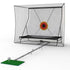 12x9Ft Golf Practice Cage Net Set with Metal Frame & Carry Bag Foldable Easy Setup Practice Nets for Indoor/Outdoor Training