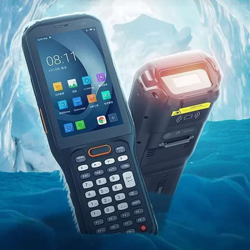 UROVO RT40 Digital Keyboard Pdas Android 10 4G Inventory Handheld Barcode Scanner Mobile Data Terminal Rugged Pda