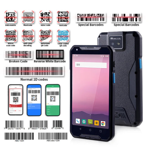 PDA927 Android 2D Qr Code Reader Handheld Terminal Pda Android Barcode Scanner With Nfc Rfid Reader Medical Device Pdas