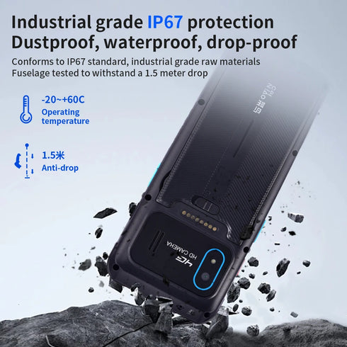 YK957 Android 2d Qr Code Reader Handheld Terminal Pda Android Barcode Scanner With Nfc Rfid Reader Medical Device Pdas 4+64g