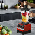 2000W Heavy Duty Commercial Blender Stationary Mixer Food Processor Ice Smoothies for Kitchen High Power Juicer Blender BPA Free