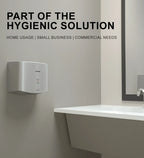 AIKE Bathroom Hands Dryer Wall Mounted Automatic High Speed Hands Dryer Commercial Smart Sensor Hands Drying Machine AK2630S