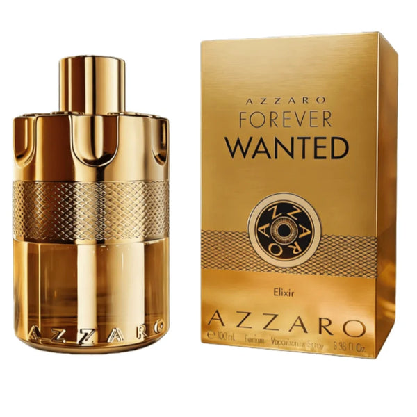 AZZARO Forever Wanted Elixir – 100ml (3.38 Fl Oz) Men’s Luxury Eau de Parfum, Sophisticated Scent for Daily & Special Moments