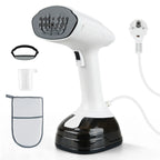 Portable Clothes Steamer 1800W Handheld Steam Iron, 3 Levels Adjustable 25-35g/min, Steam Brush with 400ml Detachable Water Tank, 20s Fast Heating, for Travel & Home, Wrinkle Remover for Clothes
