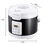 12V 24V 220V 3L Electric Rice Cooker Car Trucks Electric Soup Porridge Cooking Machine Food Steamer Warmer Heated Rice Cooker