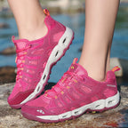 Outdoor Women Trekking Shoes Woman Hiking Camping Tourism Treking Sneakers Mountain Hike Tracking Wandelschoenen Dames Summer
